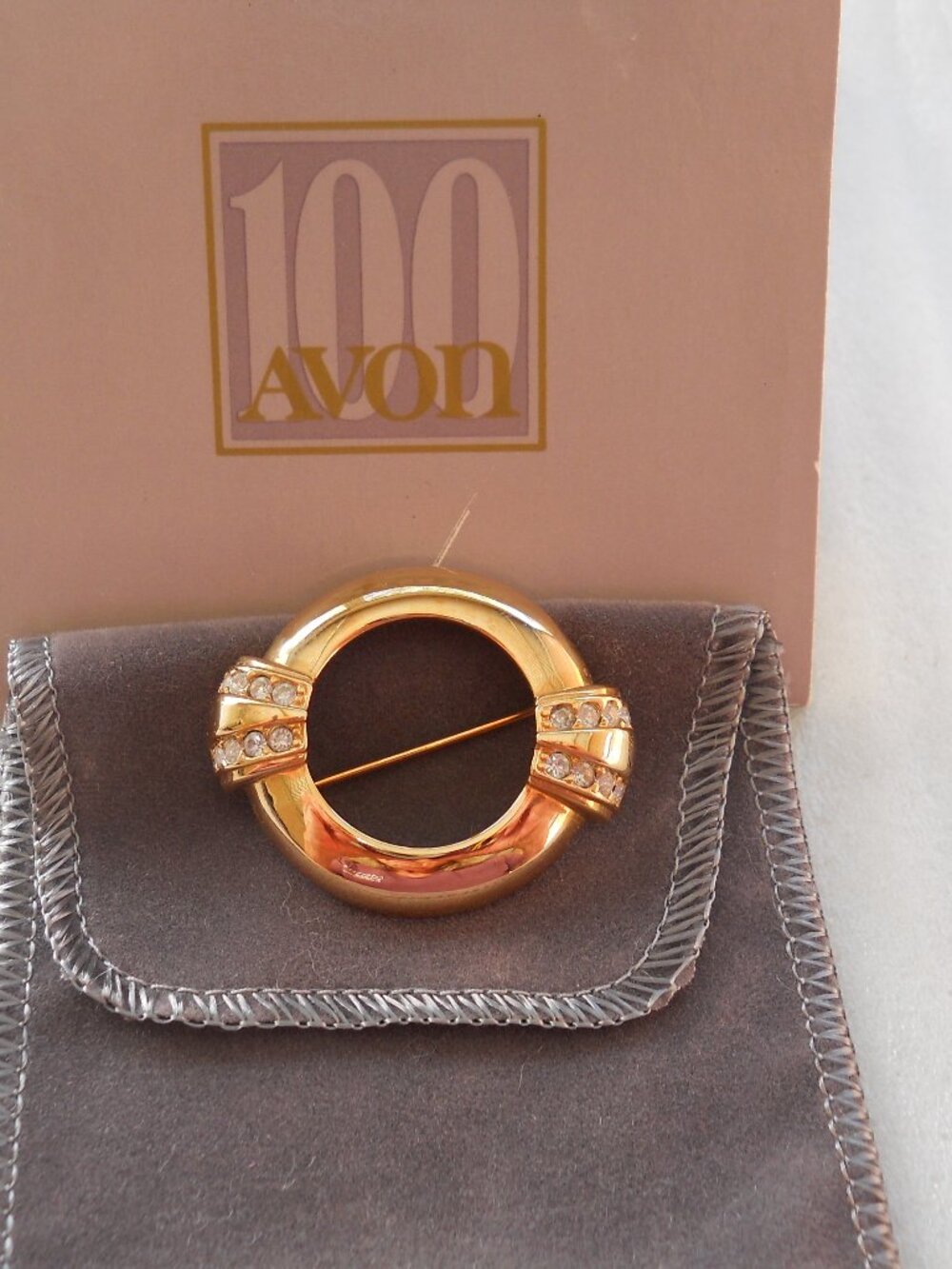 Avon - 100th Anniversary Centennial Brooch 1030